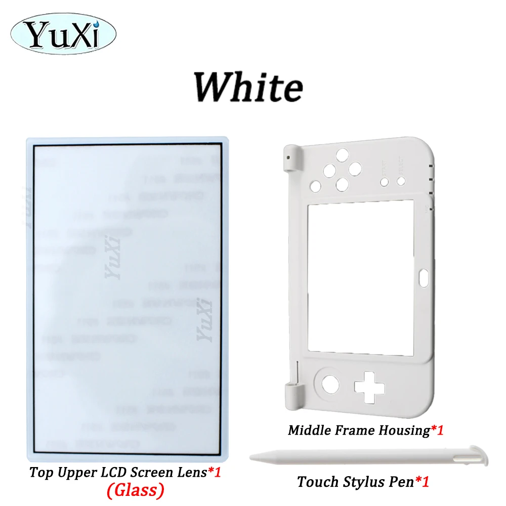 1Set For Nintend New 3DS XL LL Bottom Middle Frame
