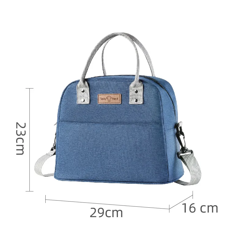 Easy Version Crossbody Lunch Bag Large Capacity Waterproof Work Food Heat Preservation Freezer Pouch Camping Picnic Houseable