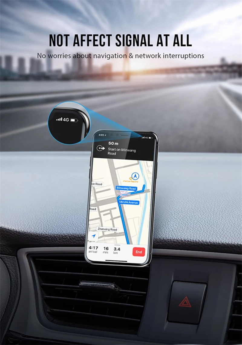cell phone stand holder Magnetic Car Phone Holder Magnet Mount Mobile Cell Phone Stand GPS Support For iPhone 13 12 11 Pro Max Xiaomi Huawei Samsung cell phone stand