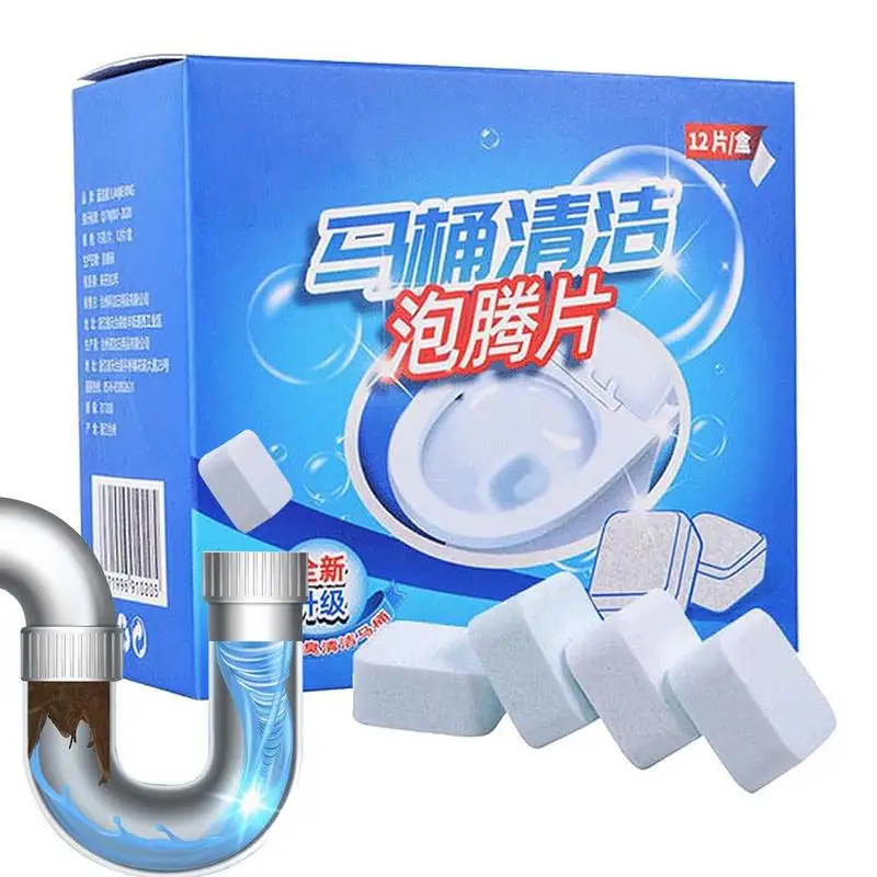 

Automatic Toilet Bowl Cleaner Effervescent Tablet for Toilet Fast Remover Urine Stain Deodorant Yellow Dirt Toilet Cleaning Tool