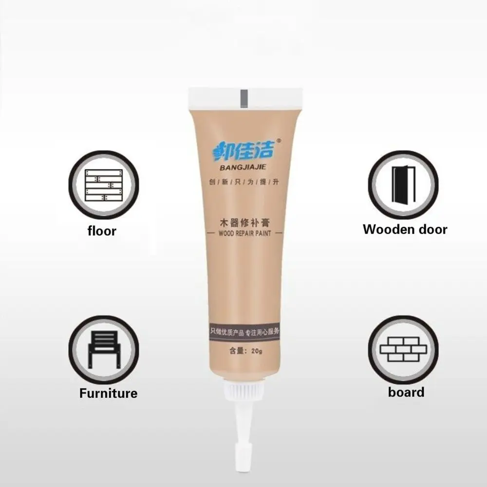 Floor Wood Glue Touch Up Scratch Hole Removal Repair Cream Wood Filler Refinish Paste Furniture Repair Paint