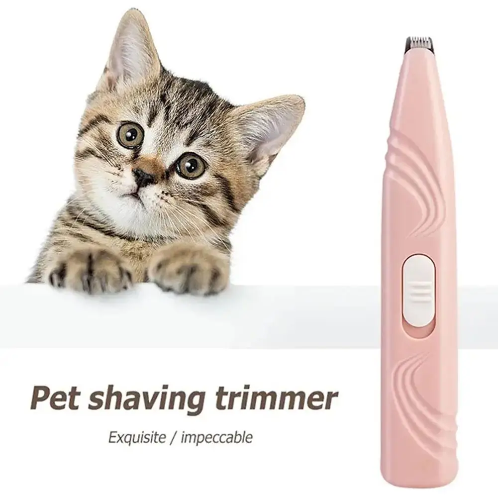 

Dog Clippers Cordless Pet Trimmer Pet Paw Fur Cat Trimmer Puppy Pet Machine Hair Supplies Cutter Grooming Quiet T8J4