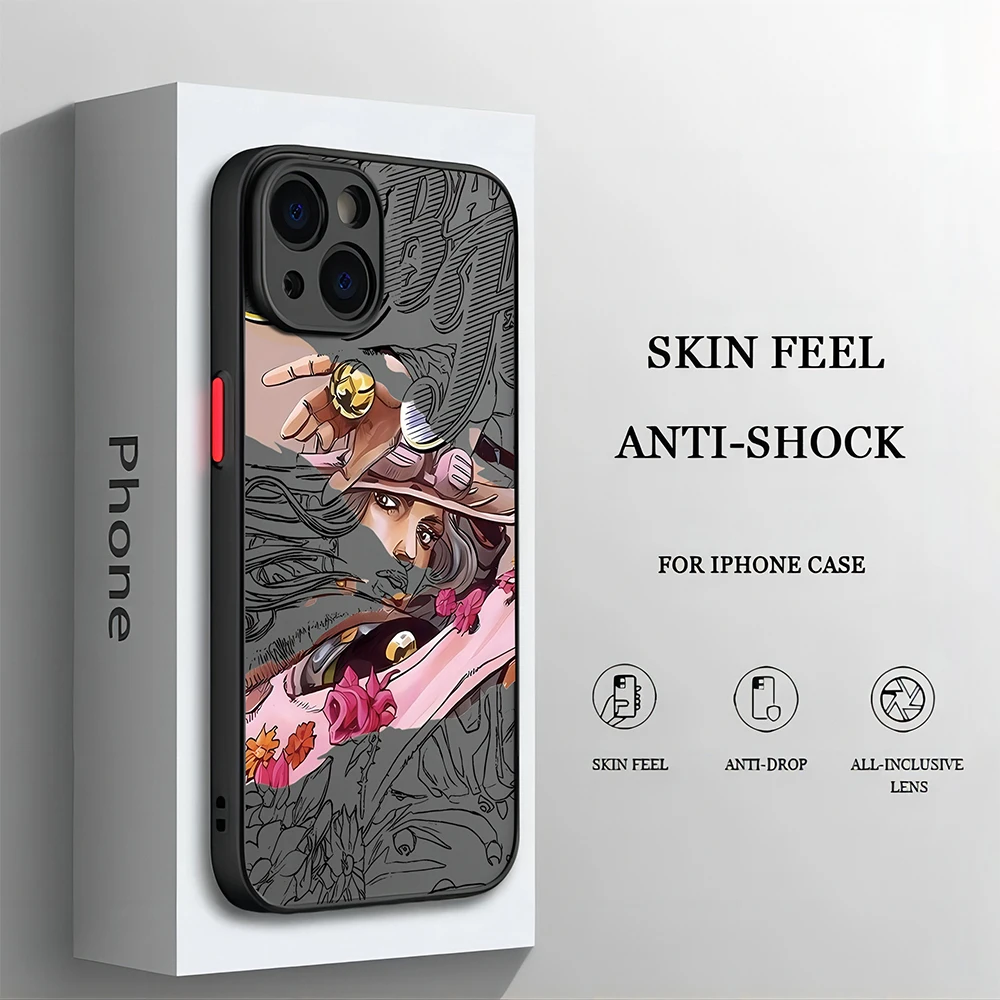 Stylish Anime-Inspired Gyro Zeppeli Phone Case