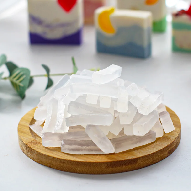 250g Soap Base for Soap Making Handmade Diy Coconut Oil Plant Material Cleanse The Face Transparent White Base