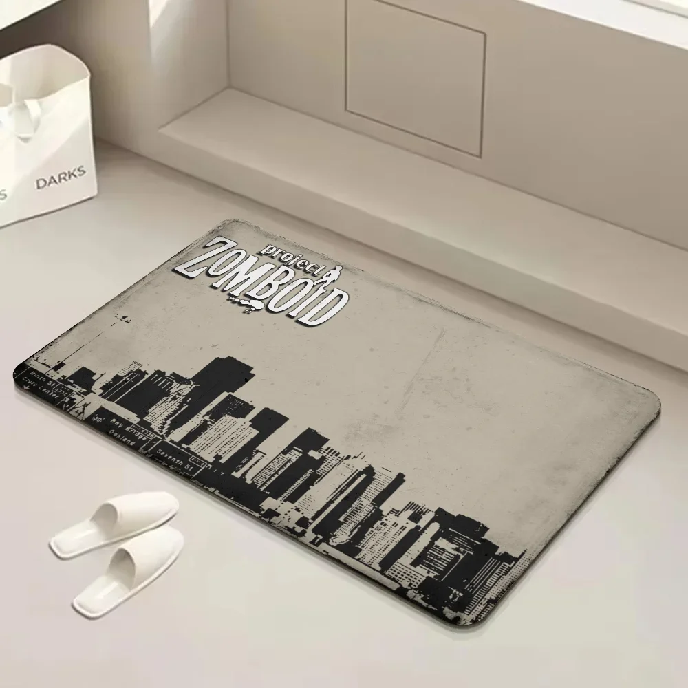 Project Zomboid Kitchen Mat Cheaper Anti-slip Modern Living Room Balcony Printed Modern Home Decor 2