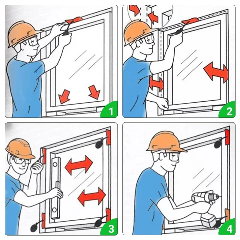 4PCS Inflatable Air Wedge 6