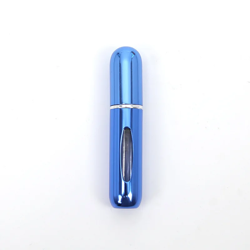 1Pcs 5ml Refillable Metal Perfume Bottle with Spray Fragrance Pump Portable Travel Cosmetic Container Mini Spray Atomizer Bottle 6
