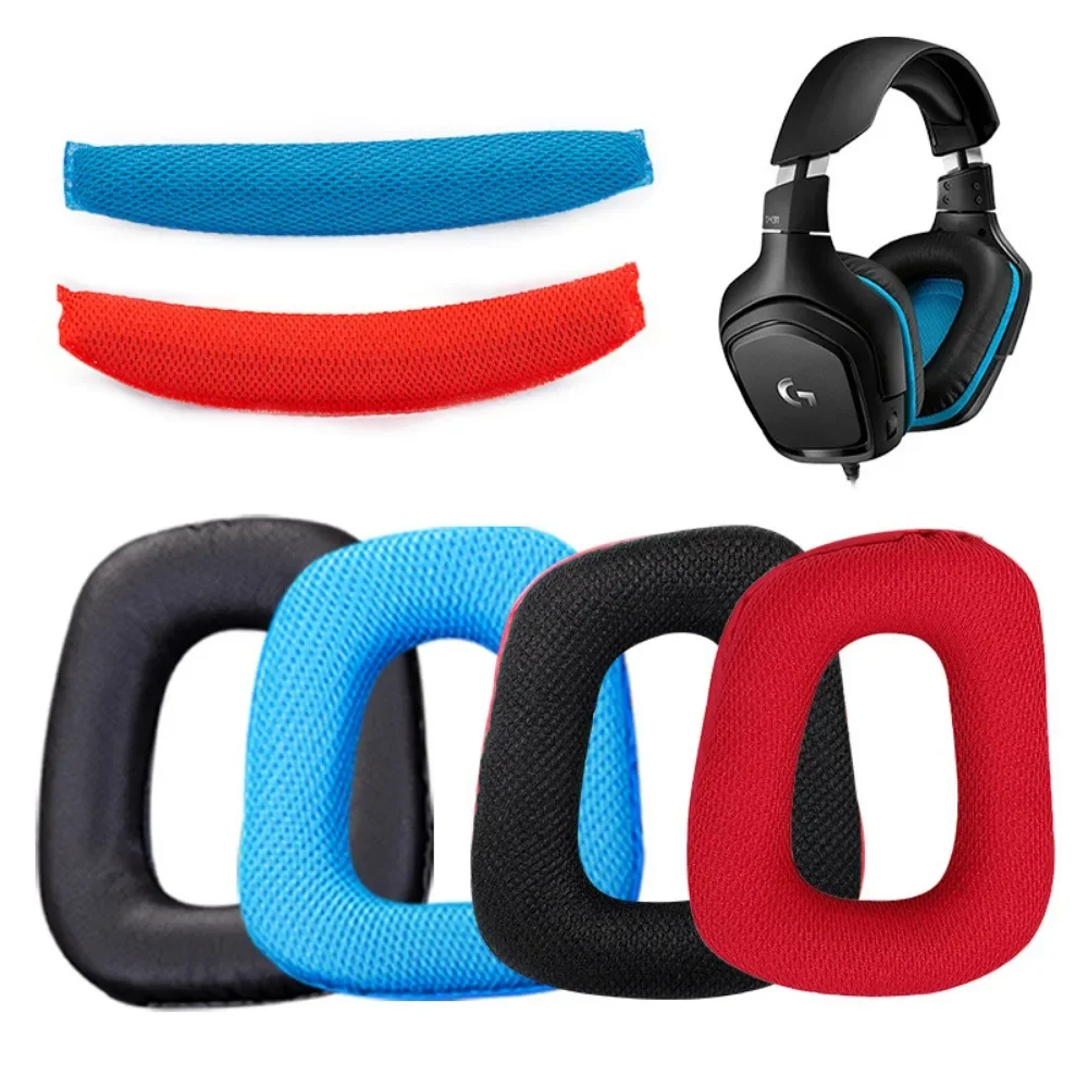 Амбушюры для наушников, накладки для наушников logitech G331, G332, G432, G431, G430, G230, G231, G930
