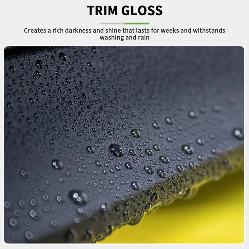 Plastic Restorer Back To Black Gloss Car Cleaning Products Auto Polish Coating Car Detailing Renovator Shiny And Darker！ 5