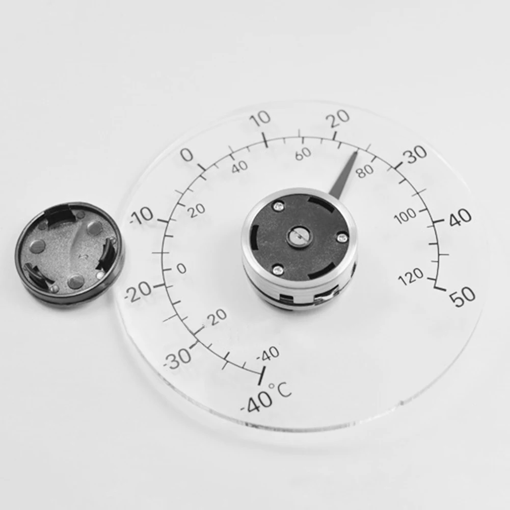 Mini Pointer Temperature Meter Waterproof Clear Outdoor Window Thermometer Temperature Mesurement Tester Meter