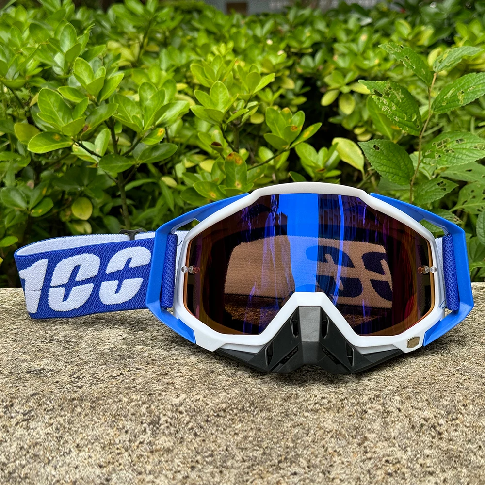 Hot 100 Motorrad Brille Brille Motocross Brille Helm MX Moto Dirt Bike ATV Ski Outdoor Sport Glas Roller Googles Maske – Detail 18