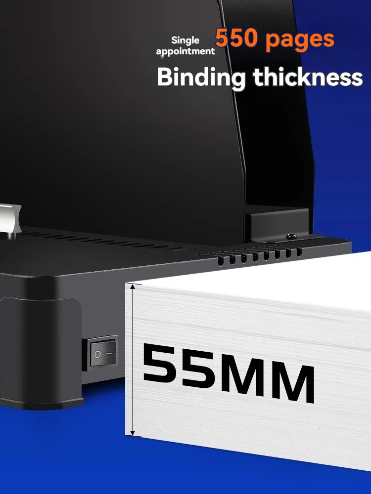 GD550 소형 무선 바인딩 기계, 핫멜트 입찰 문서 파일 계약 문서 바인딩 기계