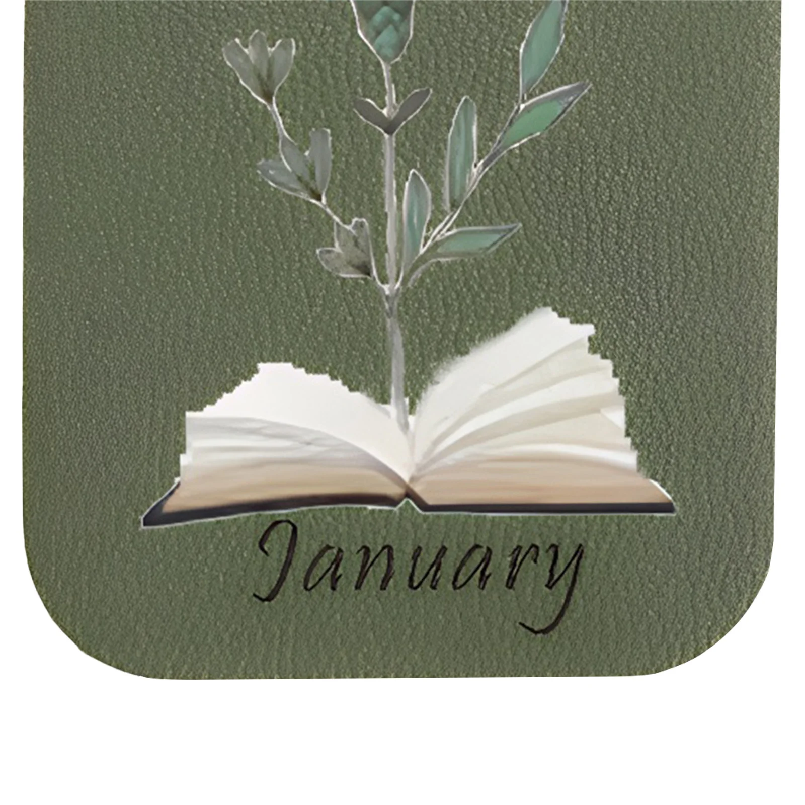 1pc 자기 PU 북마크 클립 꽃과 식물 디자인 책 클립 독자, 교사, 학생, 여성, 친구를 위한 선물