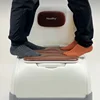 Simple Elderly Toilet, Adult Mobile Commode Chair, Indoor Use, Mobile Toilet with Sensor Light for Convenience, Commode Seat 4