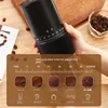 New Portable Electric Coffee Bean Grinder Household Wireless 30 Gears Externally Adjustable Coffee Machine Rechargeable Grinders 4