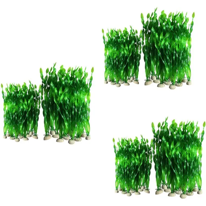60pcs Artificial Aquarium Plants 1