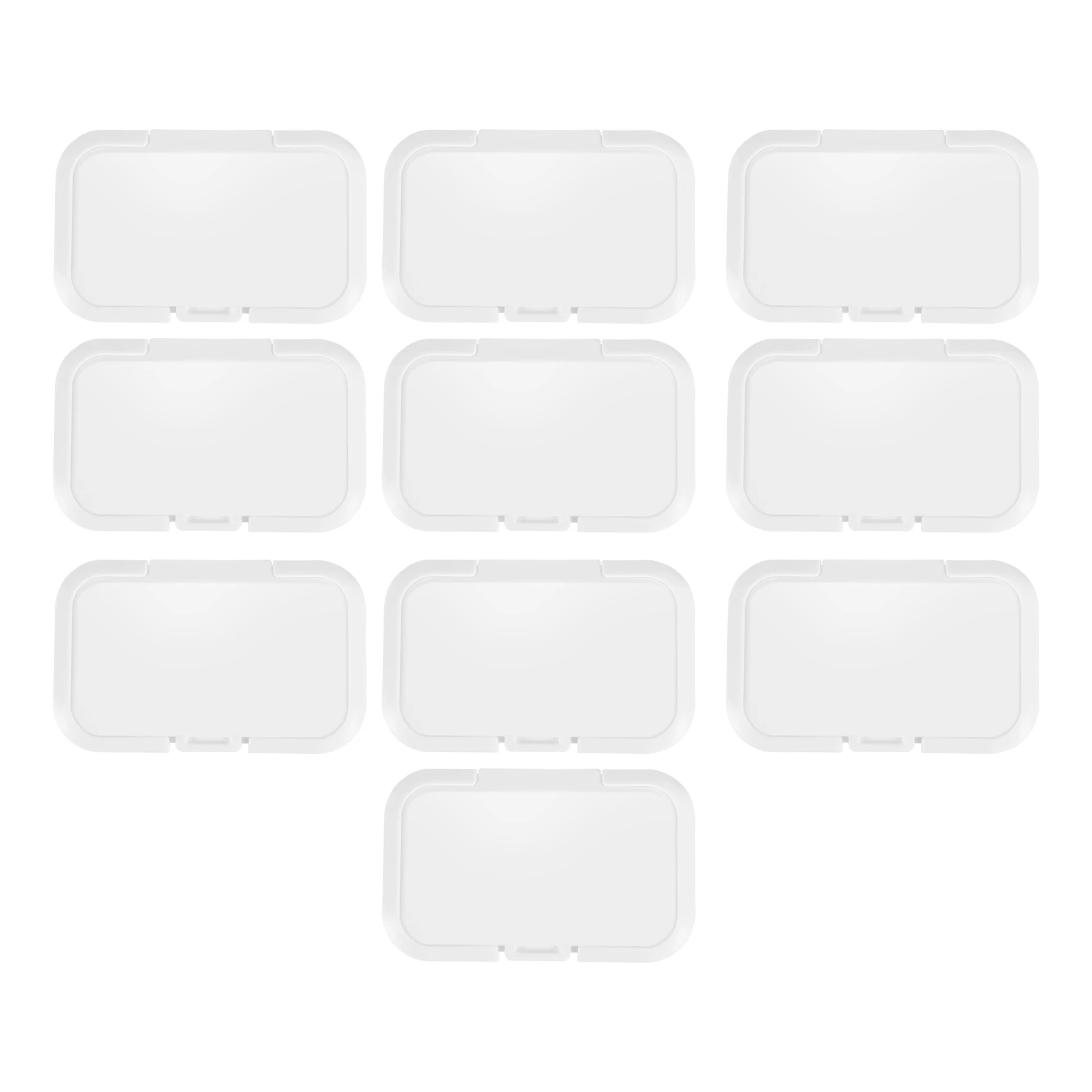 Baby Wipes Lid 10Pcs Reusable Baby Wet Wipes Cover Tissues Box Wet Paper