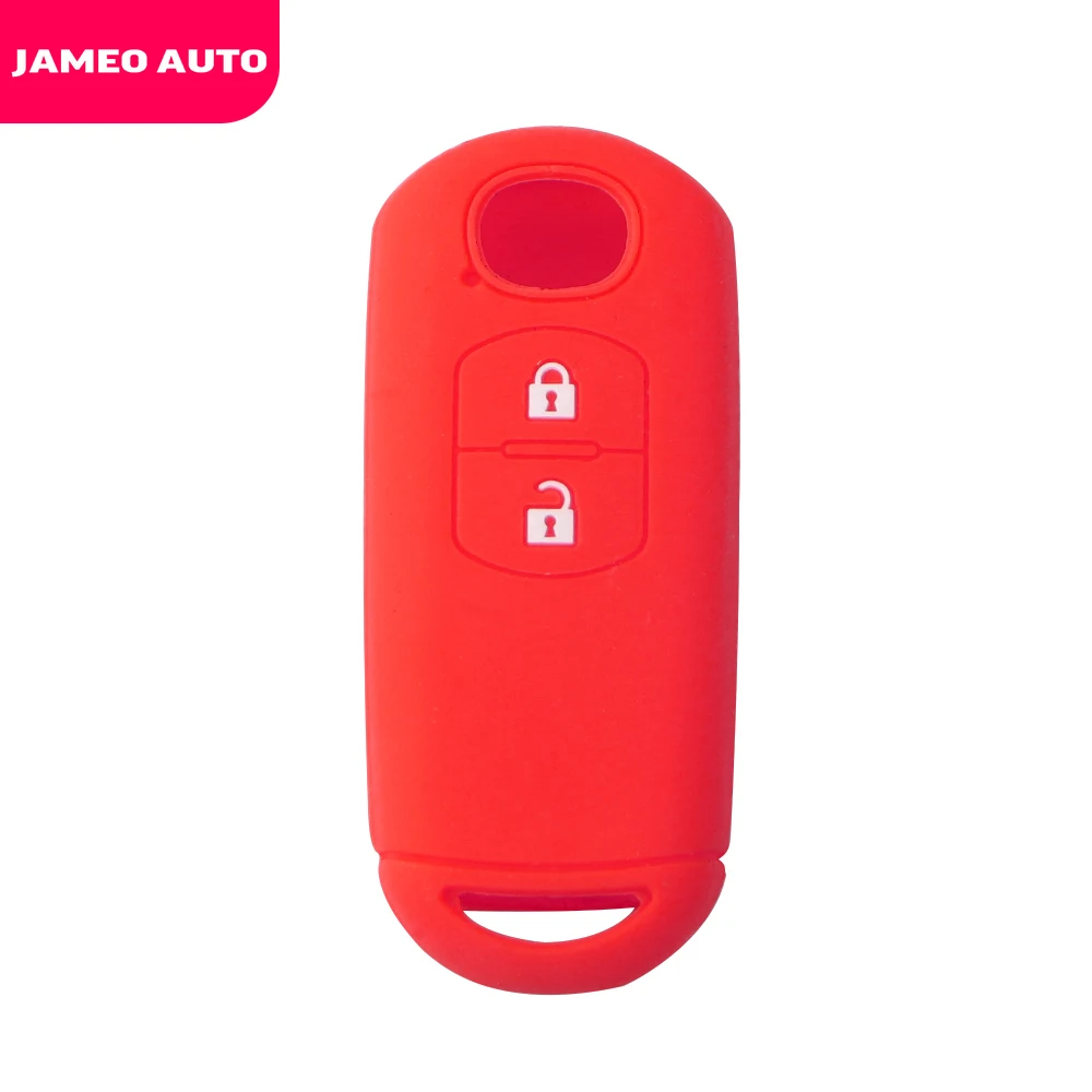 Silicone Car Remote Key Case Cover Fit for Mazda 2 3 6 Axela Atenza CX-5 CX5 CX-7 CX-9 2014 2015 Smart 2 Buttons