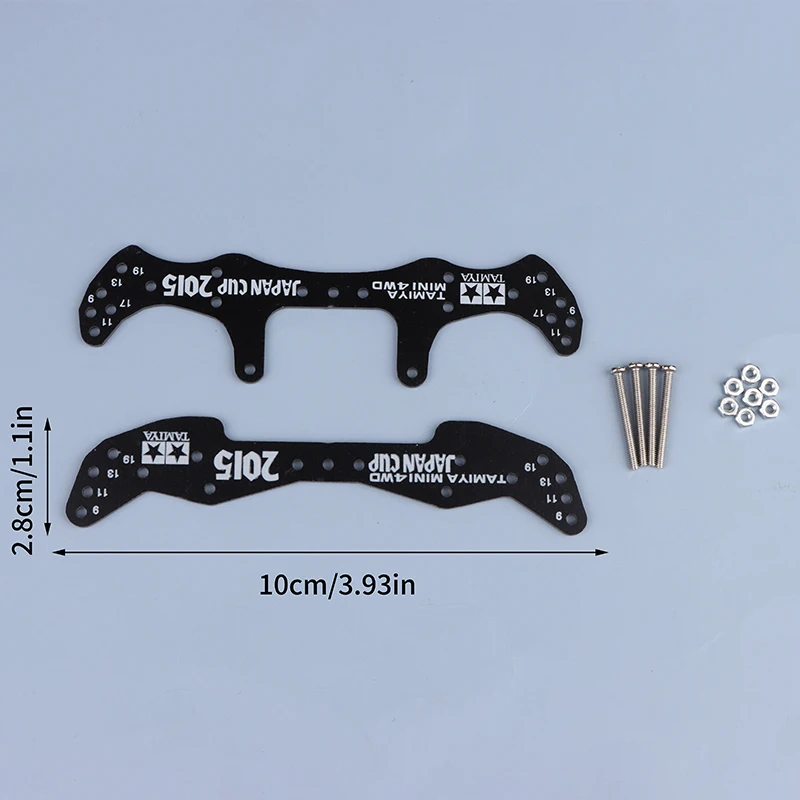 1Pc Tamiya Mini 4WD Carbon Fiber Faucet Pteris JCUP 2013-2023 Year Front Rear Stay Self Made Parts 95455/92420/95155/15499/95072 6