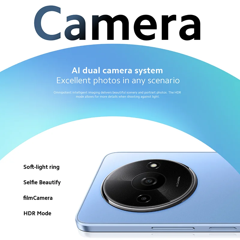 Global Version Xiaomi Redmi A3 Smartphone 64GB / 128GB ROM 6.71" Dot Drop display MediaTek Helio G36 5000mAh Battery 8MP Camera 5