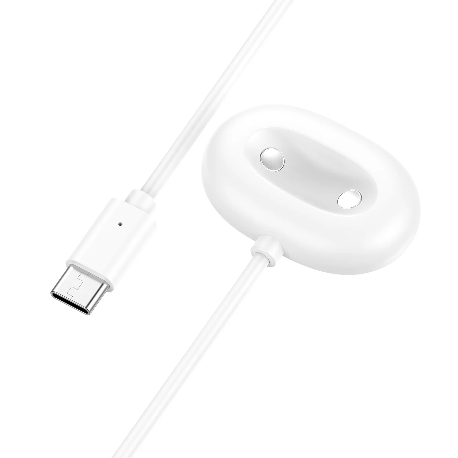 Versatile White Type-C Charger Dock