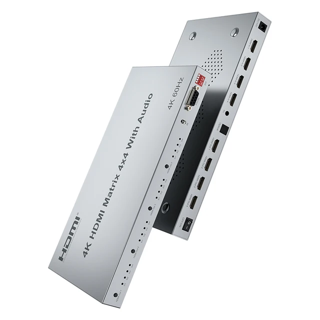 고품질 오디오 경험을 제공하는 HDMI 매트릭스 전환기