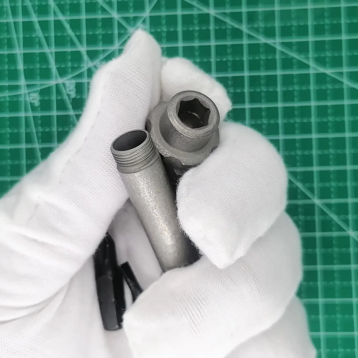 티타늄 합금 스크루드라이버 6.35mm 드라이버 비트 마그네틱 홀더 EDC 도구(1개 비트 및 베어링 포함)