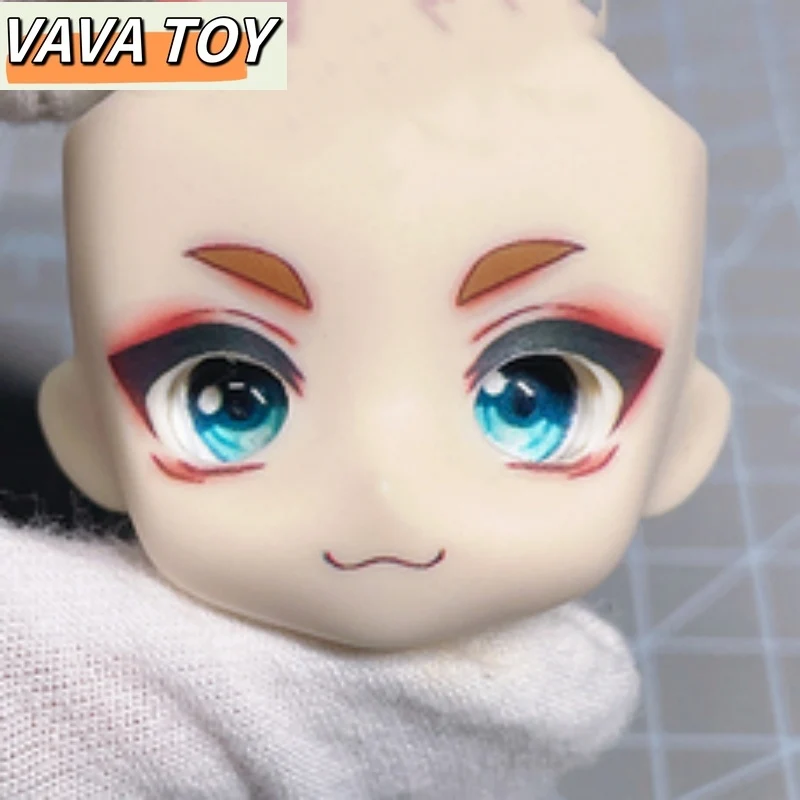 Gorou GSC Clay Man Ob11 Face Genshin Impact Open Eye Face Handmade Faceplate Game Anime Doll Accessories Free Shipping Items diluc ob11 face gsc clay man faceplate genshin impact open eye with eyeballs handmade anime game cosplay doll accessories