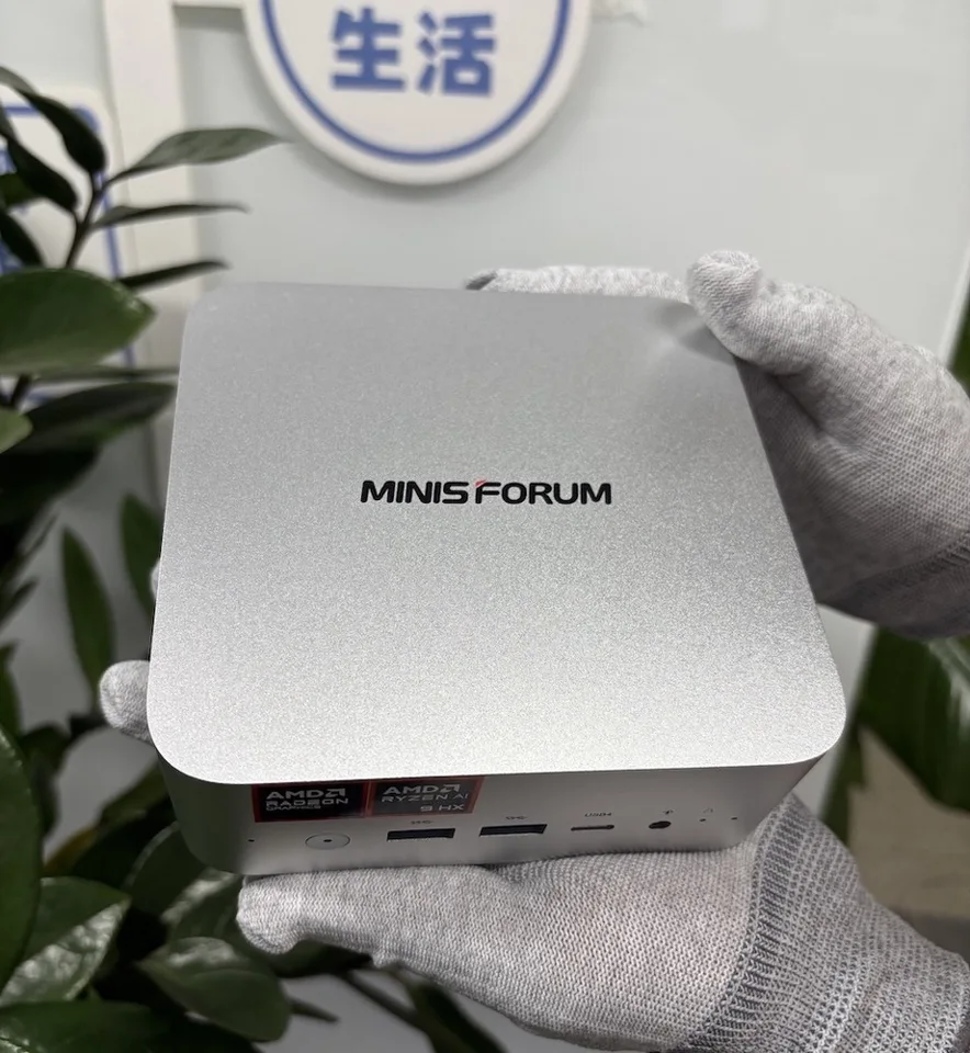 Newest MINISFORUM AI X1 255/ 370 Mini PC AMD Ryzen 7 255/ AI