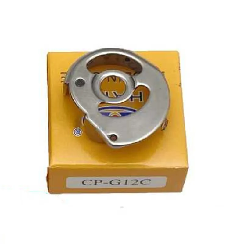 HAYA CP-G12C Bobbin Case without Spring Steel Sheet Brother LT2-B845 SUNSTAR KM-490 Double Needle S07741-001 Sewing Machine Part