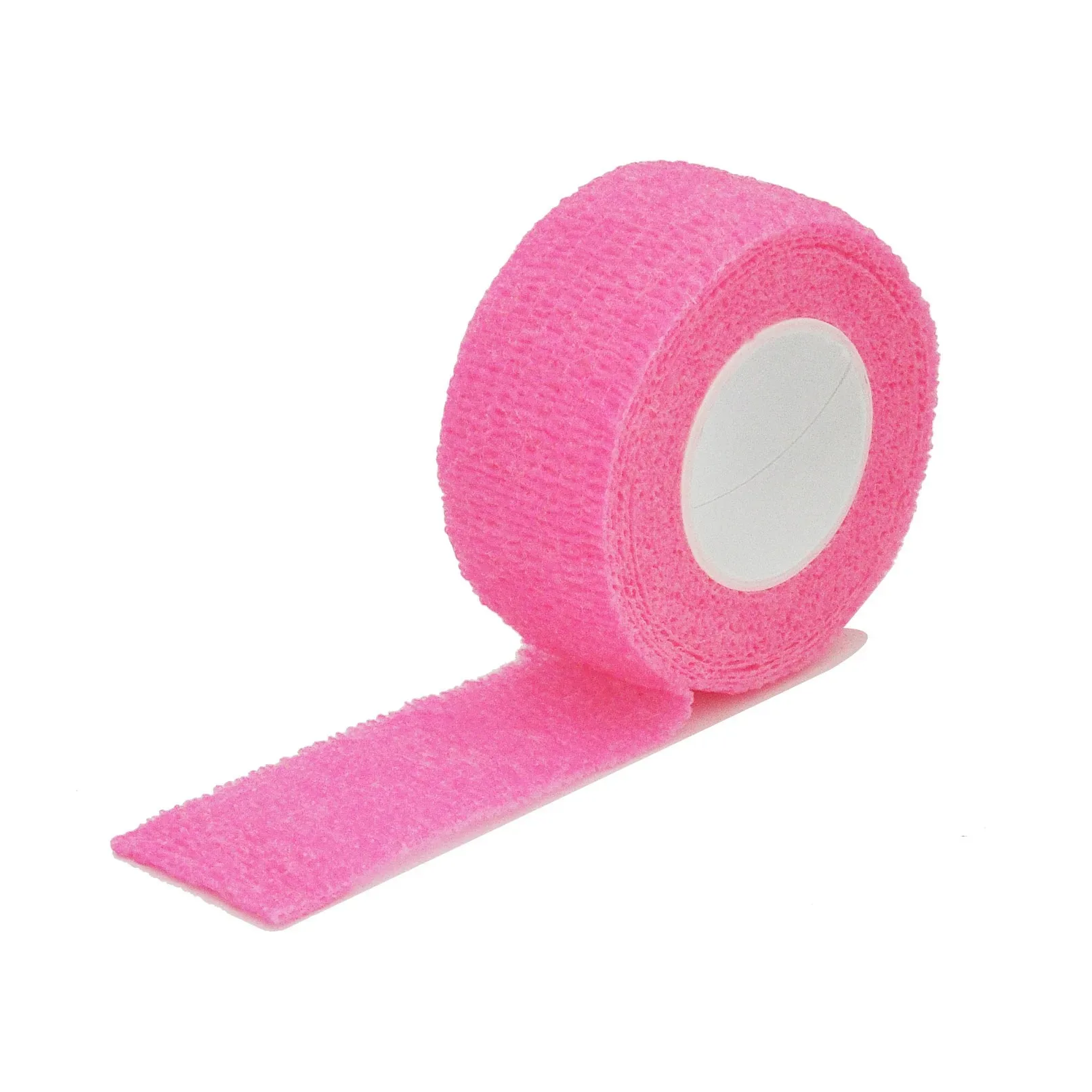 Self Adherent Cohesive Bandage Wrap Stretch Non Woven Self Adhesive Tape - light pink Colour Athletic Elastic Bandage