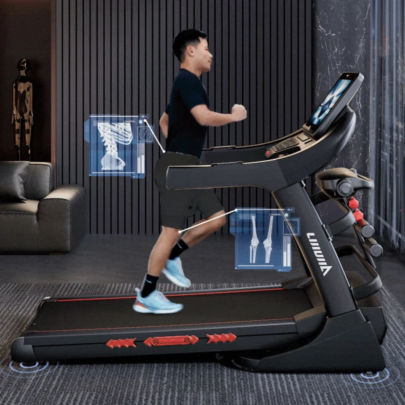 Fitness Cardio Gym Home Use Electronic Semi Commercial Treadmill 20km High Speed Fit Body Strong Treadmill Running Machine