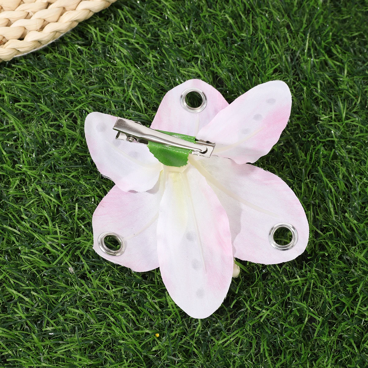 Flower Metal Hole Hair Clip Women Beach Hawaii Bohemia Hairpin Side Clip Styling Photo Hair Clip Barrette Hair Accessories