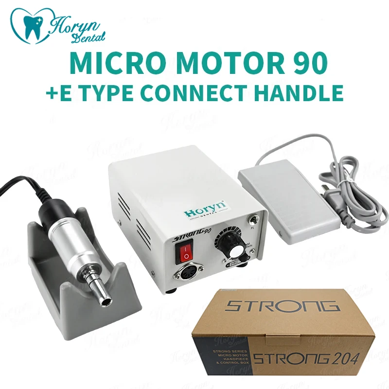 35.000 RPM Micromotor Laboratorio Marathon 35K RPM - Pieza De Mano Para Pulido Dental Y Joyería Motor Laboratorio Joyería