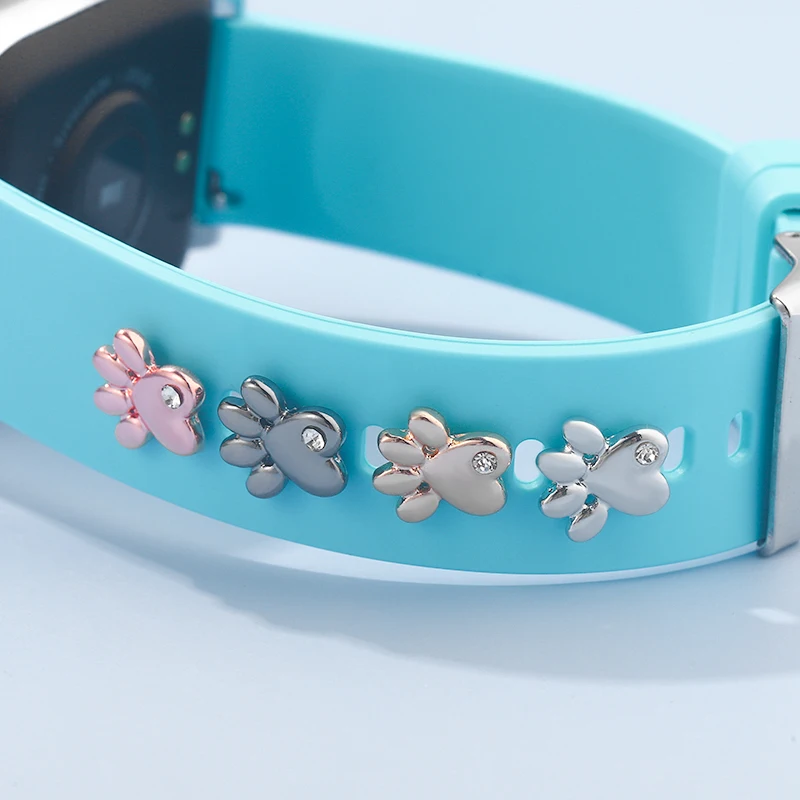 Pulsera Elástica Con Cuenta De Semilla Bodhi En Forma De Pata De Perro - Regalo Para Amantes De Mascotas