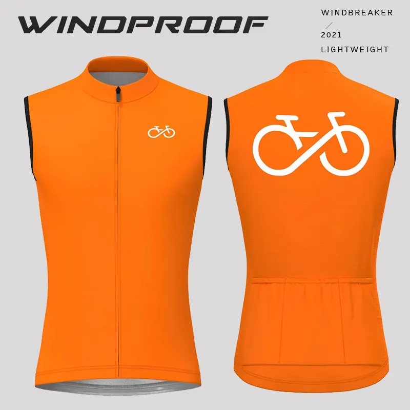 Bike Team Summer Cycling Vest Sleeveless Windproof Bicycle Vest MTB Bike Tops Racing Gilet Ropa Ciclismo Lightweight Jacket cycling vest