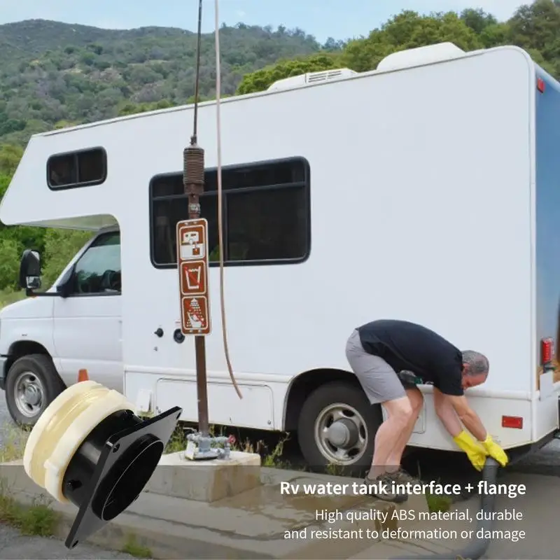 WasteValvesCapsRVSewerValvesWasteTankReplacementFlangeValves