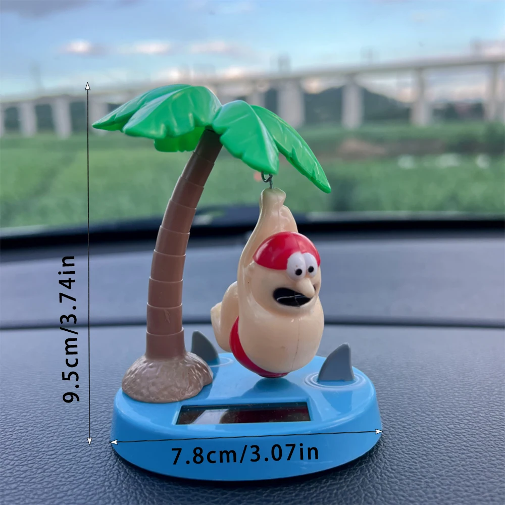 자동차 장식품 창의적인 스윙 장식품, 상어를 피하기 위한 재미있는 자동차 인테리어 장식