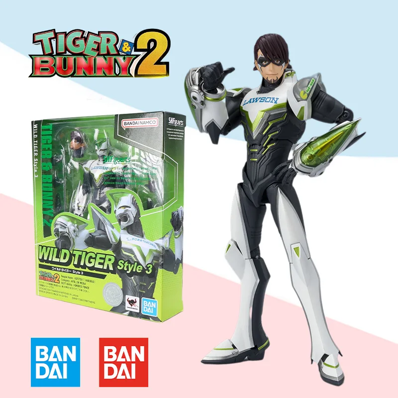 

Bandai S.H. Фигурarts оригинальная коробка SHF Тигр Банни 2 Дикий Тигр стиль 3 Полный действия Аниме ПВХ модель комплект готовая игрушка подарок для детей