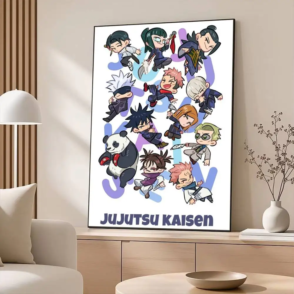 Jujutsu Kaisen Anime Vintage-Style HD Wall Art Poster