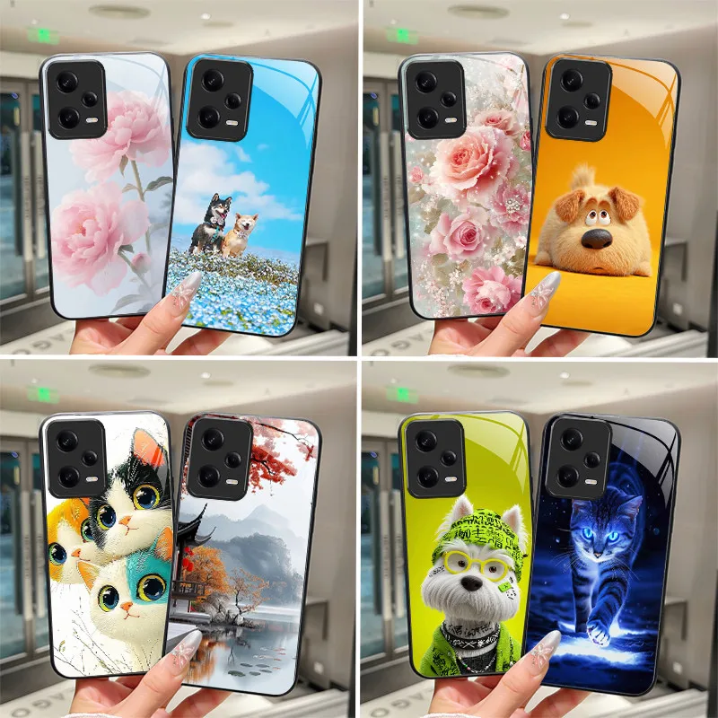 WBWONE Cover Per Xiaomi Redmi Note 12 4G, Slim Modello Di