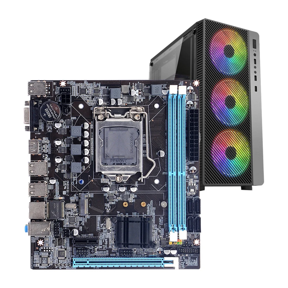 ũ ATX ǻ κ, H61 , LGA1155 , I3, I5, I7 CPU , 2 X DDR3, Realtek 10/100 Mbps LAN º, 16GB