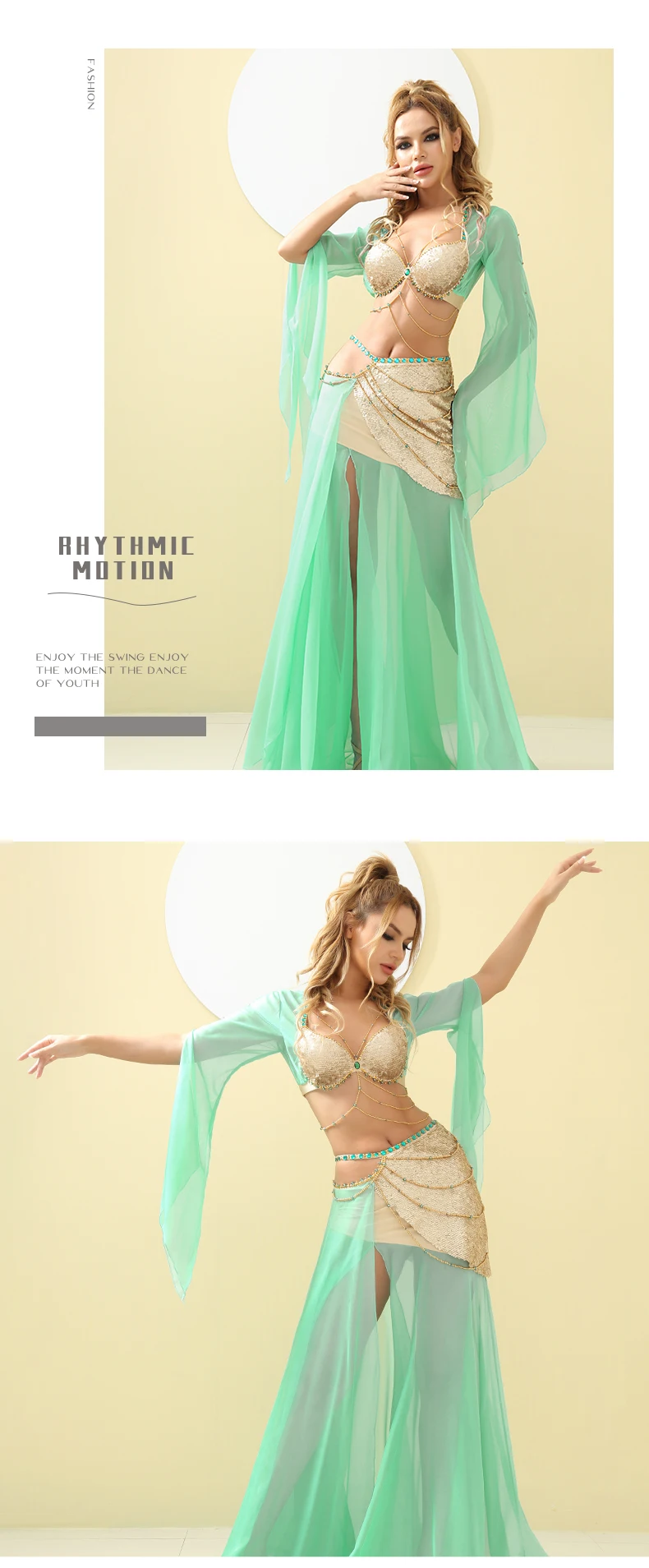 Saidi Dress Robe Belly Dance 2024 Green Belly Dance Full Costume Women Belly Dancer Bra And Skirt Sequin Saidi Dress Robe Belly Dance 2024 Green Belly Dance Full Costume Women Belly Dancer Bra And Skirt Sequin