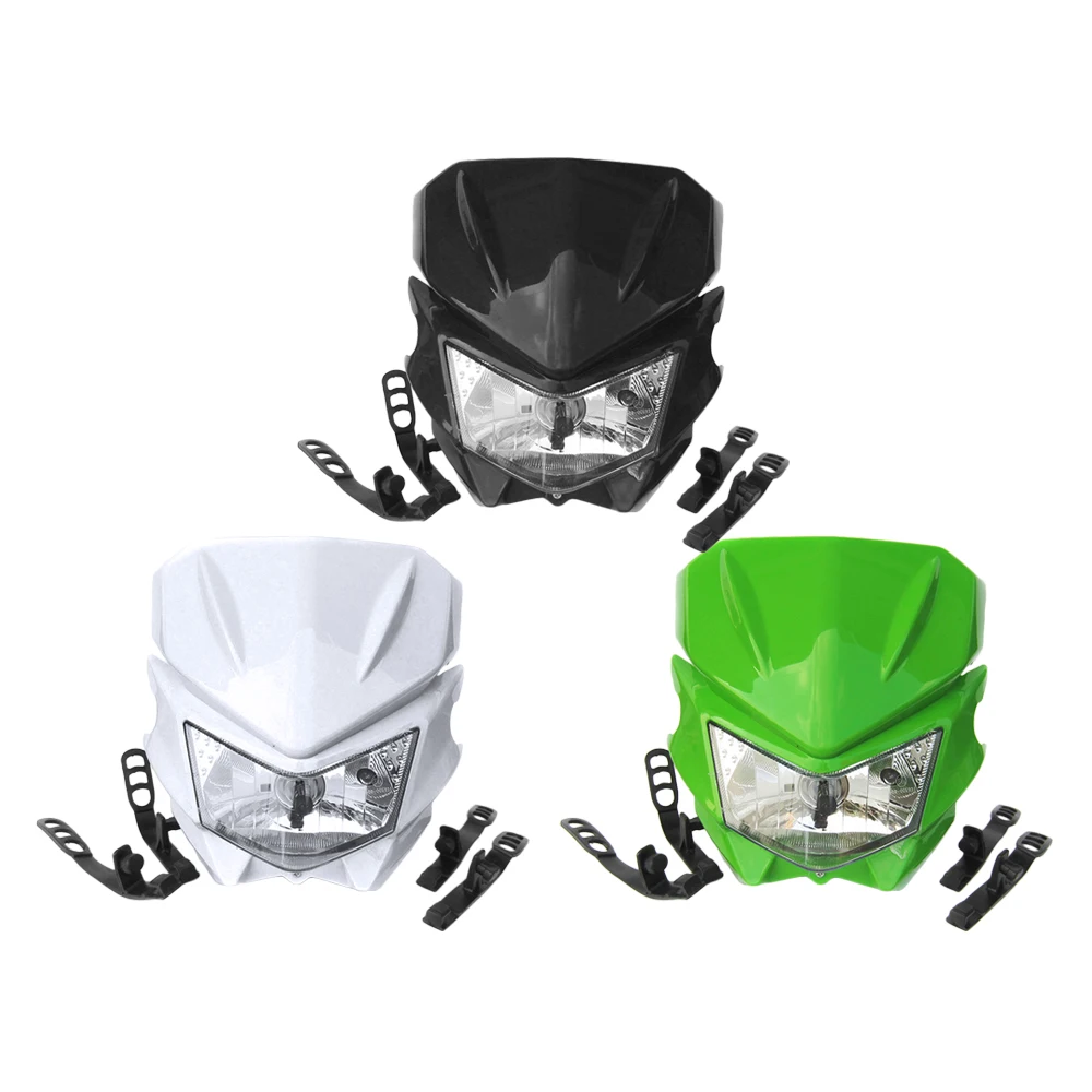 Moto H4 Faro Faro Anteriore Luce Supermoto Carenatura Per Kawasaki Klx 110 Klx 150 Klx 250 Off Road Dirt Pit Bike