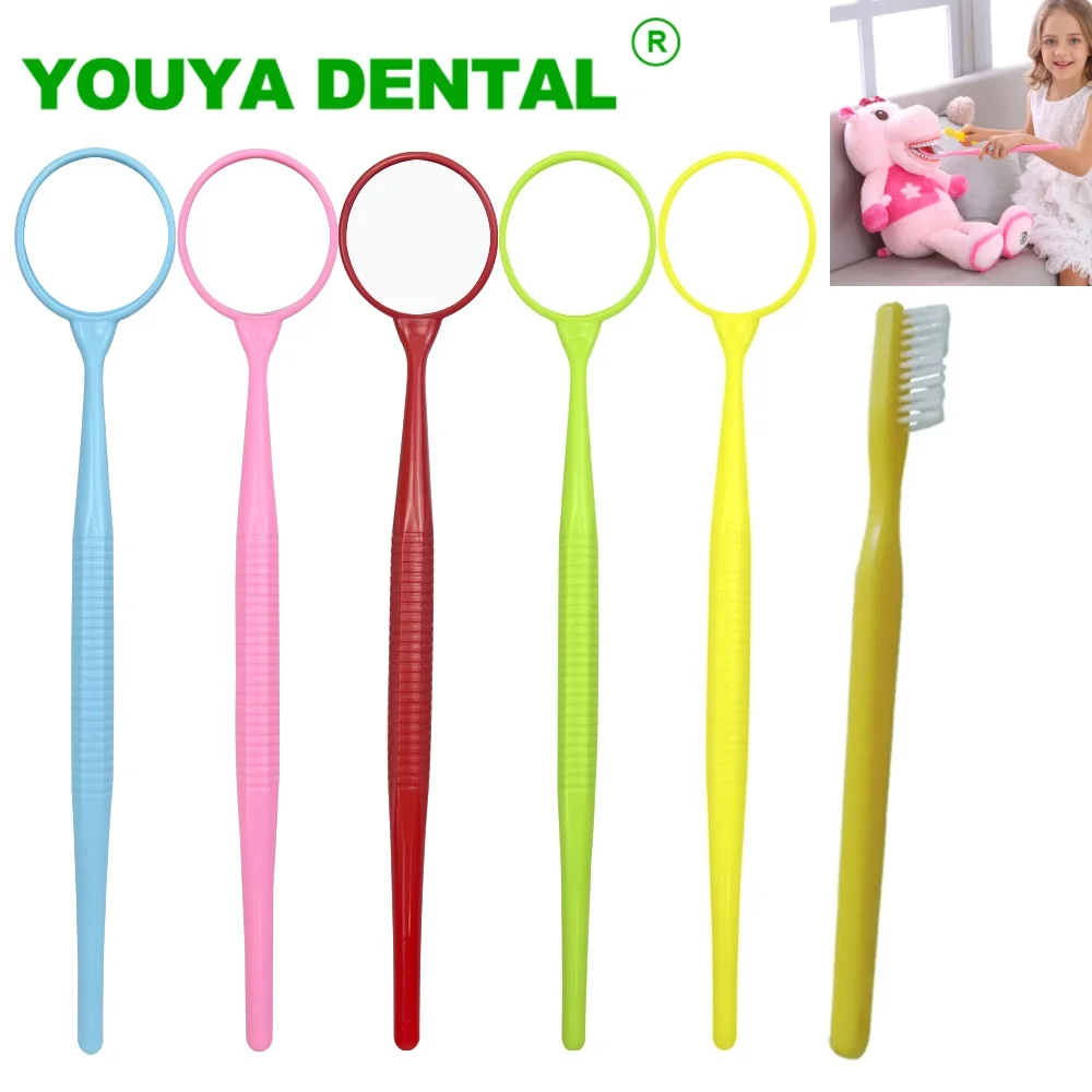 Dental Plush Toy Accessories Big Toothbrush Large Large Anti-Fog Mirror Toys Dental Stuffed Toys Plush Dolls Kids Gifts Hot