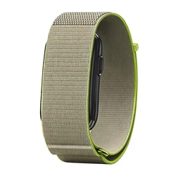 Adjustable Nylon Woven Strap for Sports Fitness Tracker (Lime)