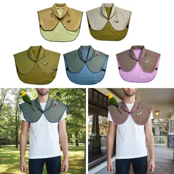 Parrot Anti Scratch Shoulder Protector,Bird Diaper Pet Training Poop Shawl Pee Pad for Cockatoos Pigeons Budgie Macaw Finches