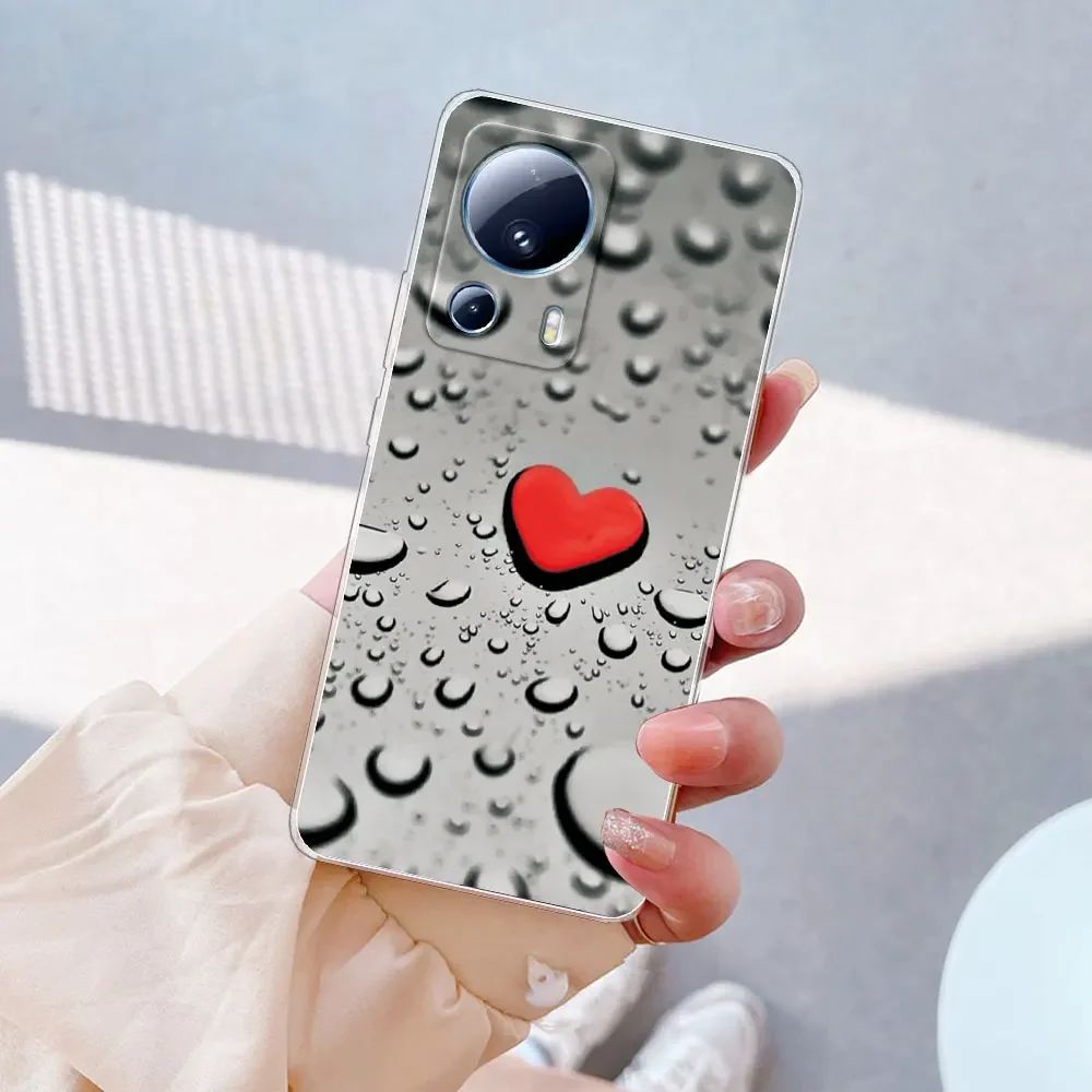 Crystal Clear Soft Silicone TPU Phone Case for Xiaomi 13 Series - Ultra Slim Back Cover Protection