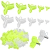 50Pcs/Lot Durable Protector Caps Fishing Out Hook Cover Safety Treble Fish Gear Lightweight Accessories with Slots Sleeves Tools 2