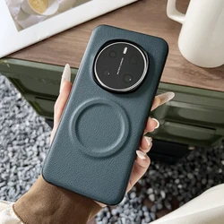 Enhanced Product Title: 

Magnetic PU Leather Anti - Slip Ultra Thin Protective Phone Case - Honor Magic7 Pro (Qing)